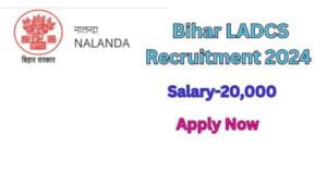 Read more about the article Bihar LADCS recruitment 2024 ऑफलाइन भर्ती जल्द करें आवेदन