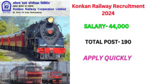 Read more about the article Konkan Railway Recruitment 2024: रेलवे में नौकरी पाने का सुनहरा अवसर जानें संपूर्ण जानकारी